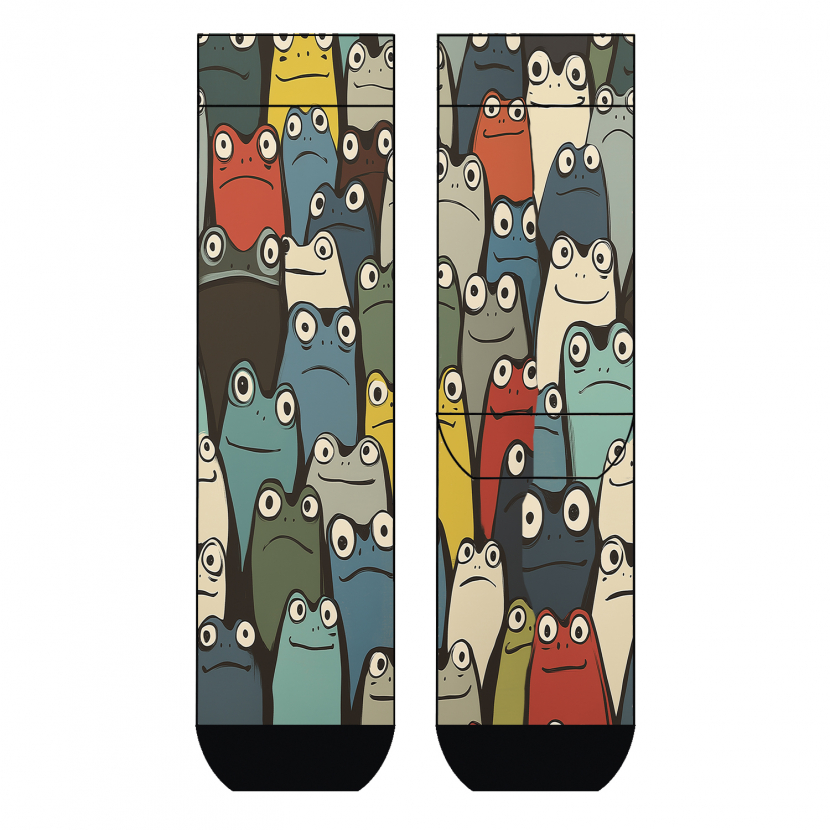Cool 7 - Unisex One Size (41/46) - Print Socken - Runddruck Motiv: C5650